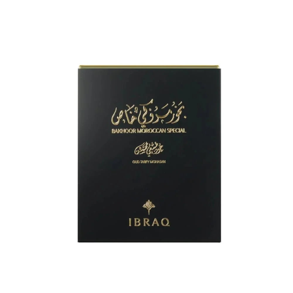 Bakhoor Morrocan Special - Oud Tabi’y Mohasan 30gm - Ibrahim Al Qurashi (IBRAQ) - Fragrance Forte